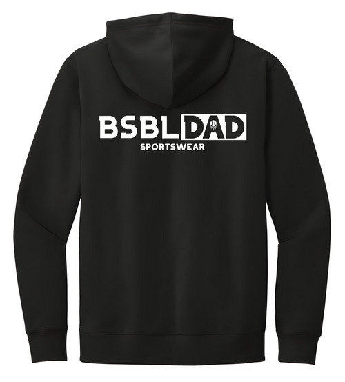 BSBL DADS - Hitting Nukes Hoodie - Black/Hazard