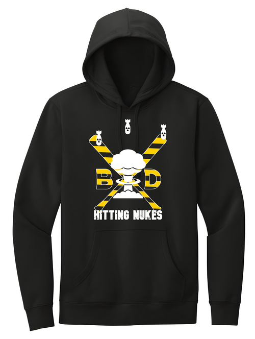 BSBL DADS - Hitting Nukes Hoodie - Black/Hazard